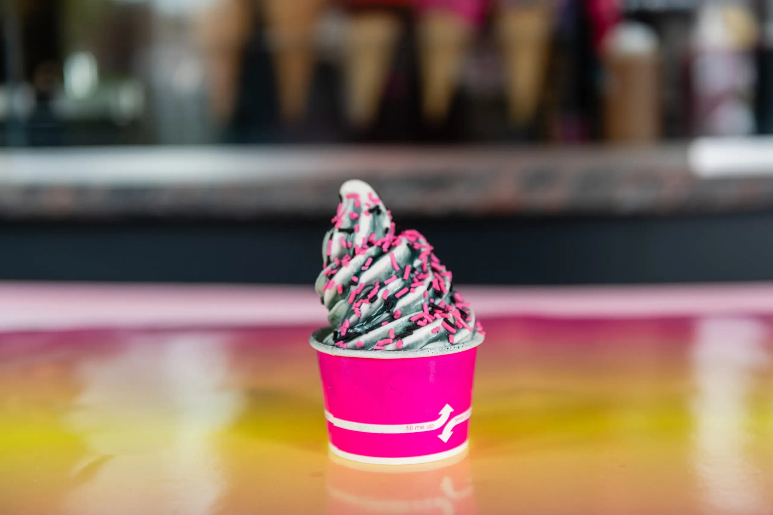 Close-up of ice cream